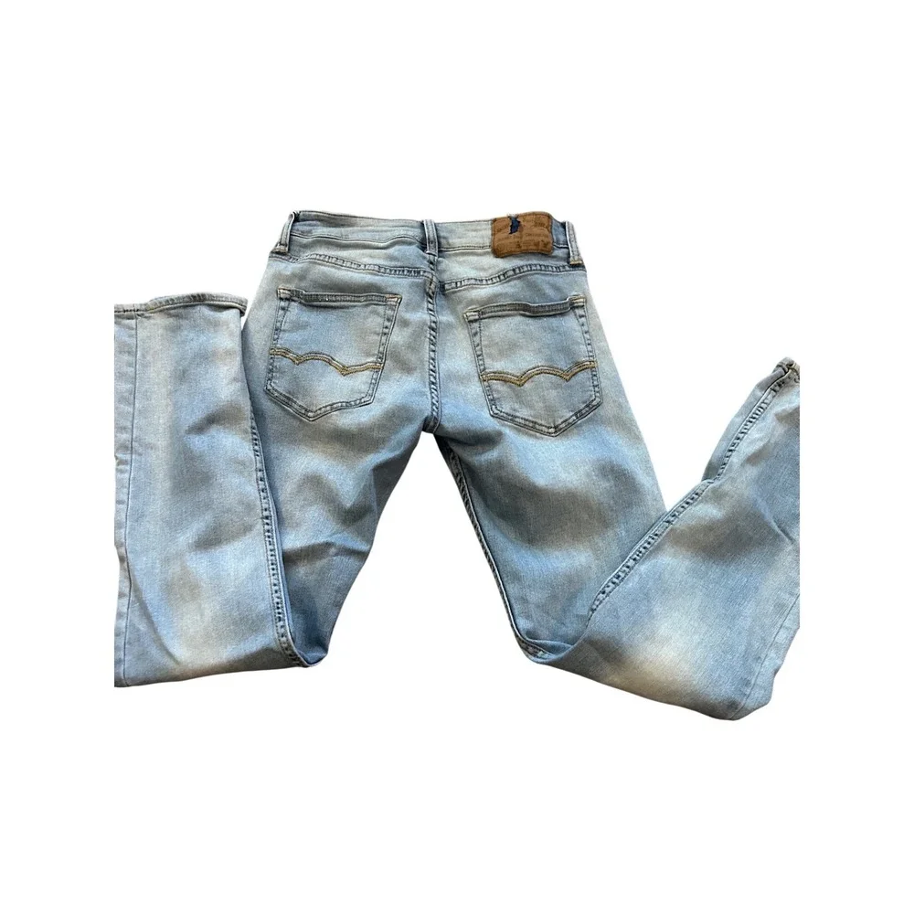 American Eagle Outfitters Mens Jeans Active‎ Flex Light Wash Slim Fit Size 29x32